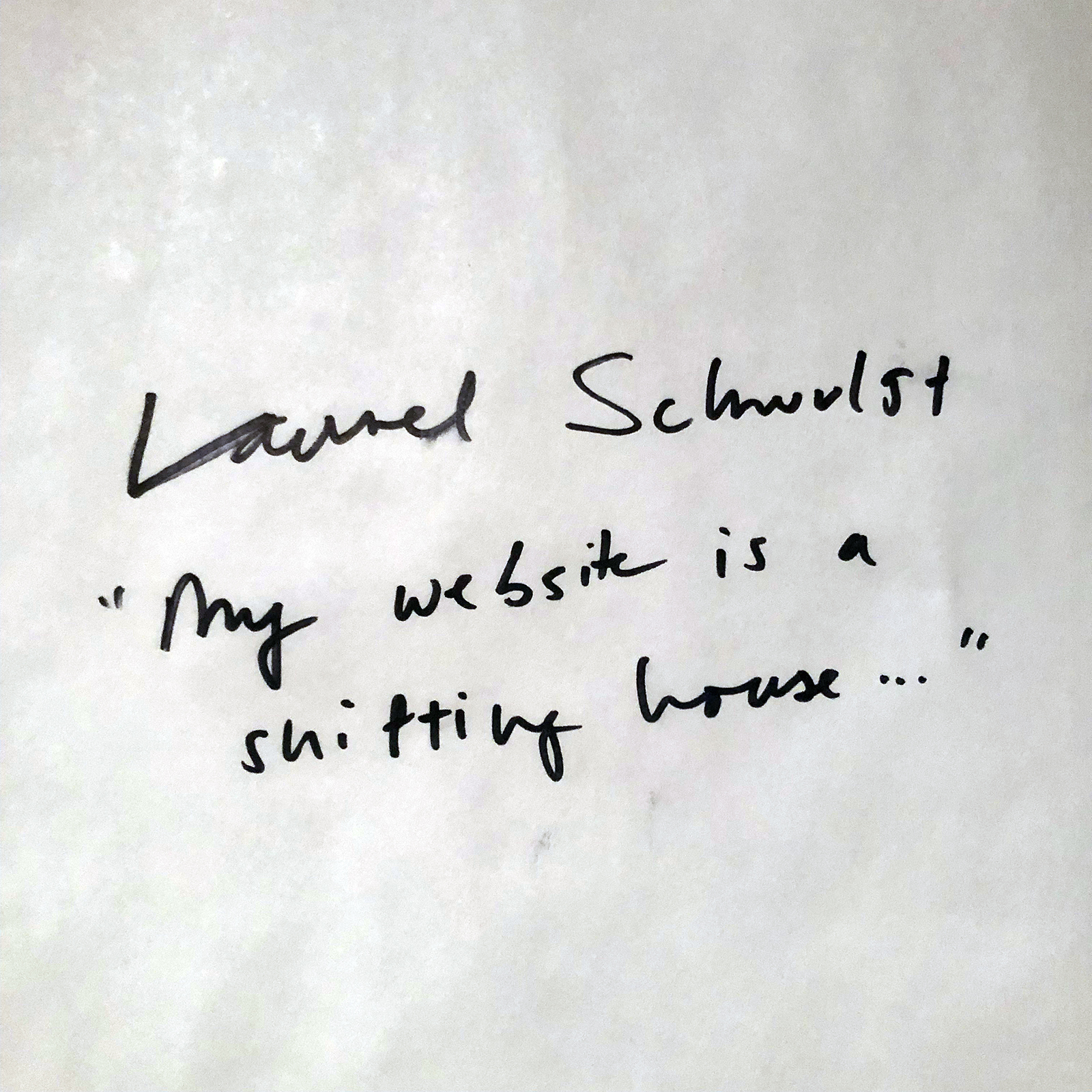 Laurel Schwulst, My website is...